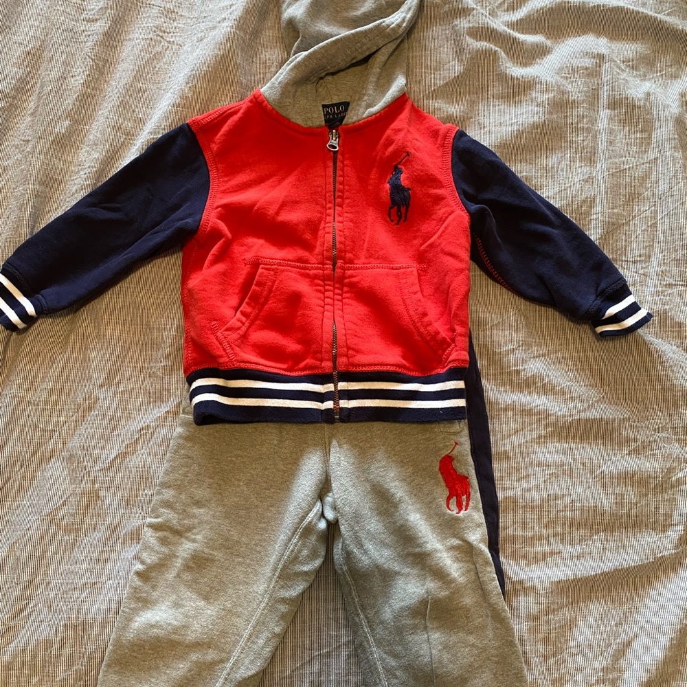 Toddler jogging suit